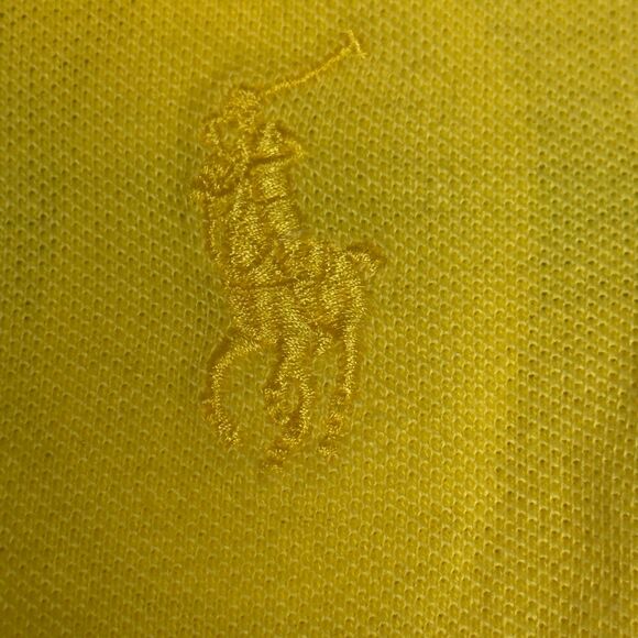 Polo Ralph Lauren Yellow Baby Cotton Romper Size 3 Months - Picture 4 of 6